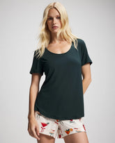 MERRY MIXES CHAMP - Packaged Short-Sleeve Short Pajama Set | Soma