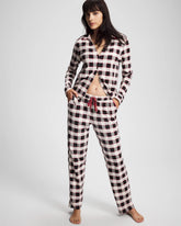 DREAMSCAPE PLAID BLACK - Ankle Pajama Pant | Soma