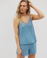 BLUE HEAVEN - Geo Lace Pajama Cami | Soma