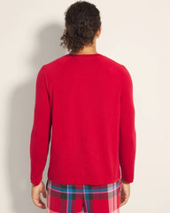 PAINT THE TOWN RED - Men's Henley Pajama Top | Soma