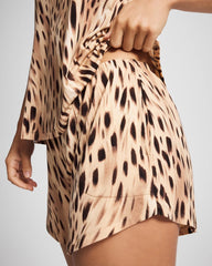 SPLENDID LEOPARD AMBER - Relaxed Pajama Short | Soma