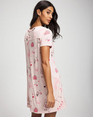 BE MINE PRETTY PINK - Short Sleeve Sleepshirt | Soma