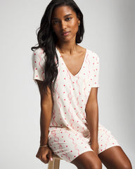 COQUETTE VALENTINE CHAMP - Short Sleeve Sleepshirt | Soma