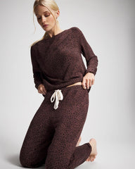 HOT SPOT MOCHA - Banded Ankle Pajama Pant | Soma