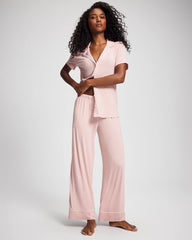 VINTAGE PINK - Solid Piped Pajama Pant | Soma