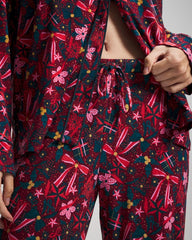 HOLLY JOLLY RED VELVET - Printed Pajama Pant | Soma