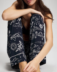COSMIC BALLET NAVY - Printed Pajama Pant | Soma