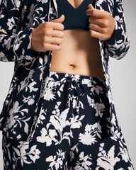 SERENITY PETALS NAVY - Printed Pajama Pant | Soma