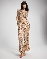 SPLENDID LEOPARD AMBER - Printed Pajama Pant | Soma
