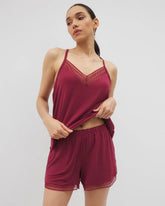GARNET - Geo Lace Pajama Short | Soma
