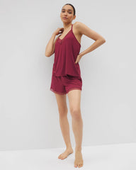 GARNET - Geo Lace Pajama Short | Soma