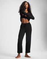 BLACK - Ankle Pajama Pant | Soma