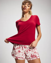 PAINT THE TOWN RED - Classic Pajama Top | Soma