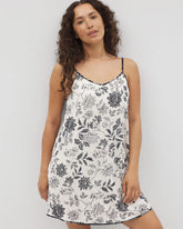 MEANDERING GARDEN CHAMP - V-Neck Chemise | Soma