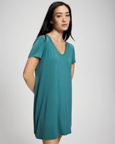 CERULEAN TEAL - Short-Sleeve Sleepshirt | Soma