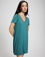 CERULEAN TEAL - Short-Sleeve Sleepshirt | Soma