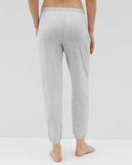 BLUE SLUB - Slub Banded Ankle Pajama Pant | Soma