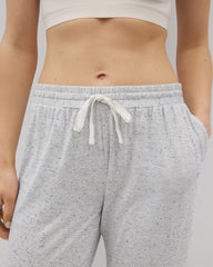 BLUE SLUB - Slub Banded Ankle Pajama Pant | Soma