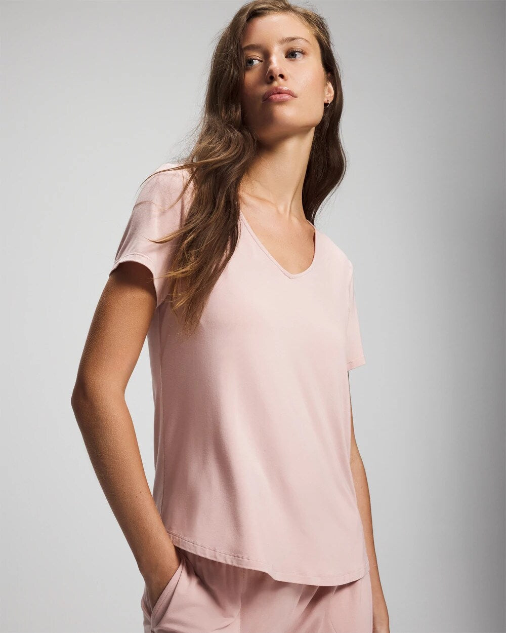 VINTAGE PINK - Short Sleeve Pajama Tee | Soma