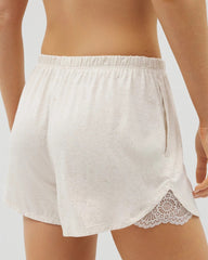 IVORY SLUB - Slub Pajama Short | Soma