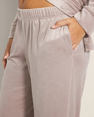 SILVER TAUPE - bed Wide-Leg Pajama Pants | Soma