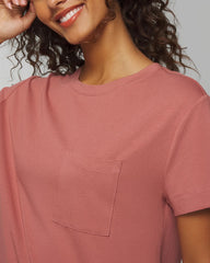 - Short-Sleeve Pocket Pajama Tee | Soma