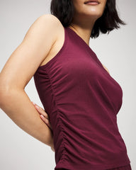 VELVET PLUM - Ruched Pajama Tank | Soma