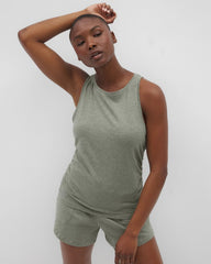 HEATHER HIGHLANDS - Ruched Pajama Tank | Soma