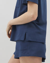 INK BLUE - Short-Sleeve Pocket Pajama Tee | Soma
