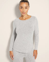 - Cozyluxe Long-Sleeve Pajama Top | Soma
