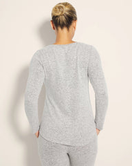 - Cozyluxe Long-Sleeve Pajama Top | Soma