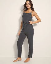 DARK EVERGLADE - Rib Ankle Pajama Pants | Soma