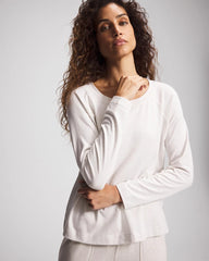 HEATHER CRYSTAL - Most Loved Cotton Long Sleeve Pajama Tee | Soma