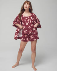 BUDDING ROMANCE VERMILL - Pajama Cardi | Soma
