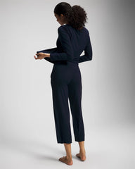 NIGHTFALL NAVY - Cropped Pajama Pants | Soma