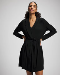 BLACK - Short Robe | Soma