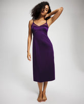 MAJESTIC PURPLE - Lace Midi Nightgown | Soma