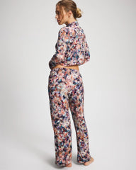 PETAL MOSAIC PETROL - Ankle Pajama Pants | Soma