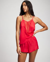 HEARTS DESIRE - Lace Trim Pajama Short | Soma