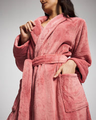 ANTIQUE PINK - Long Robe | Soma