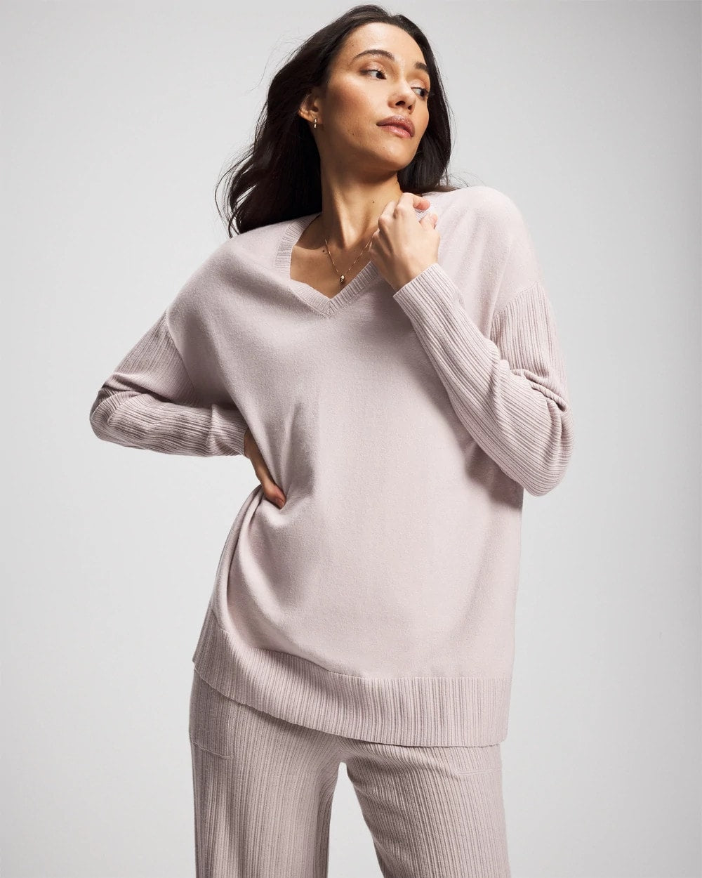 GRAY GLASS - Premier Knit Sweater | Soma