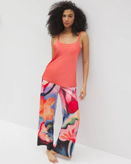 DEEP SEA CORAL - Double Strap Pajama Cami | Soma