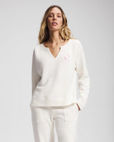 SHEA - Essential Terry V-Neck Sweatshirt | Soma