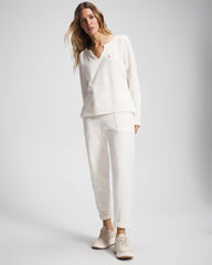 SHEA - Essential Terry V-Neck Sweatshirt | Soma