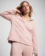 HEATHER CLAY - Cotton Terry Hoodie | Soma