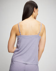 LAVENDER CLOUD - Pointelle Pajama Cami | Soma