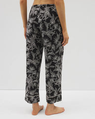 PLUMERIA BLOOMS BLK CH - Printed Pajama Pants | Soma