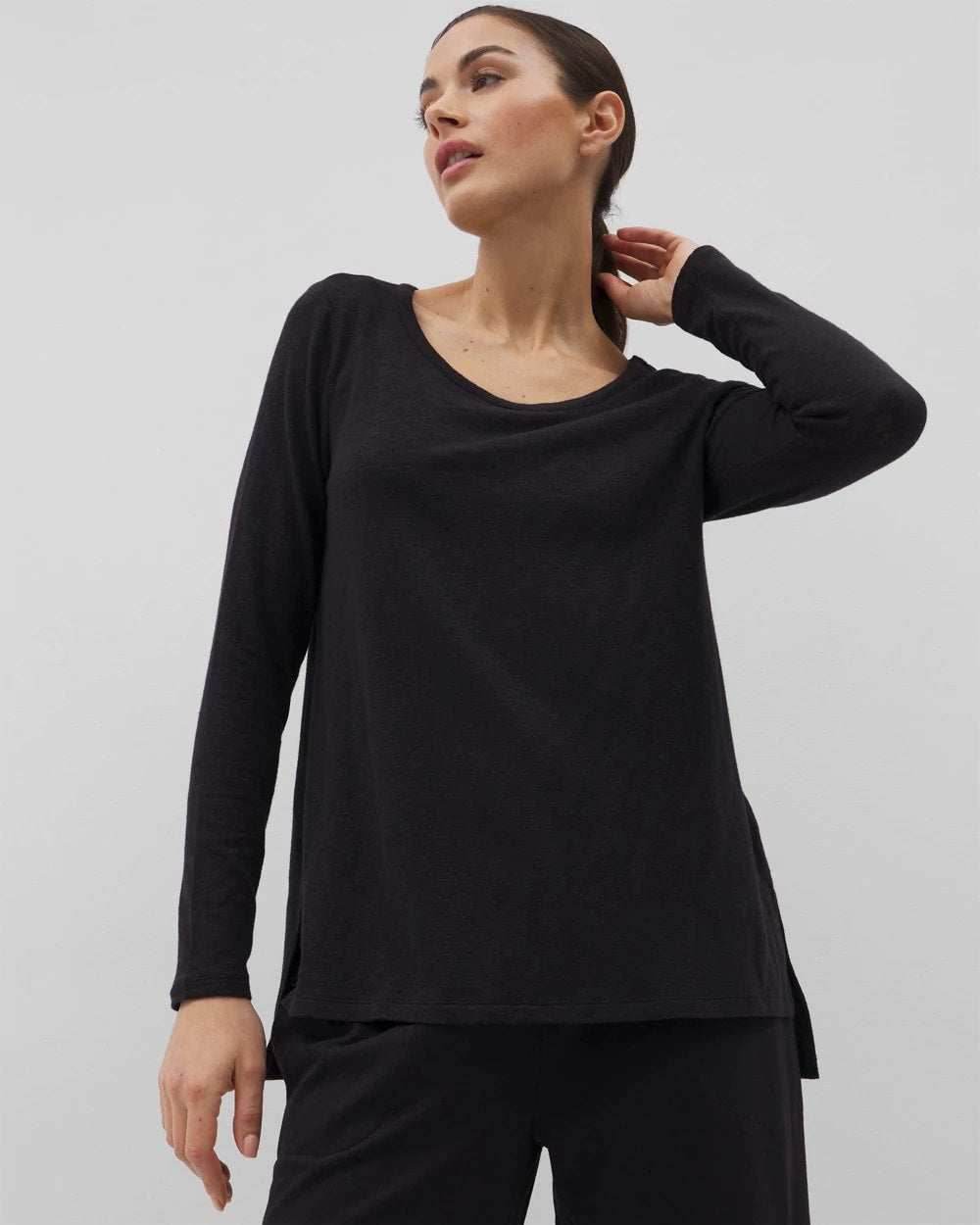 BLACK - Long-Sleeve Top | Soma