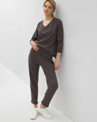 GALAXY GRAY - V-Neck Sweatshirt | Soma