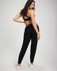 BLACK - Ultrasoft Fleece Joggers | Soma